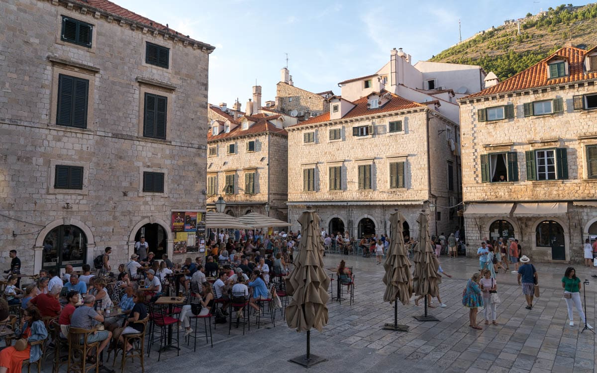 Luža Square, Dubrovnik, Croatia