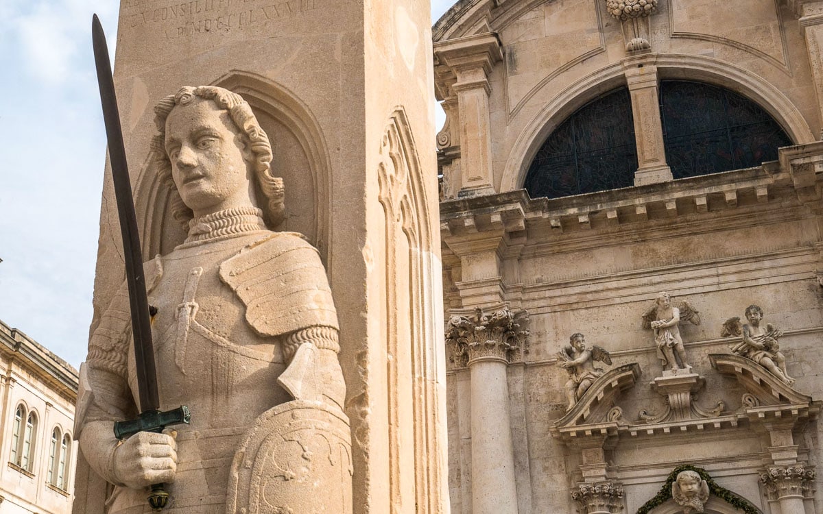 Orlando's Column, Dubrovnik, Croatia